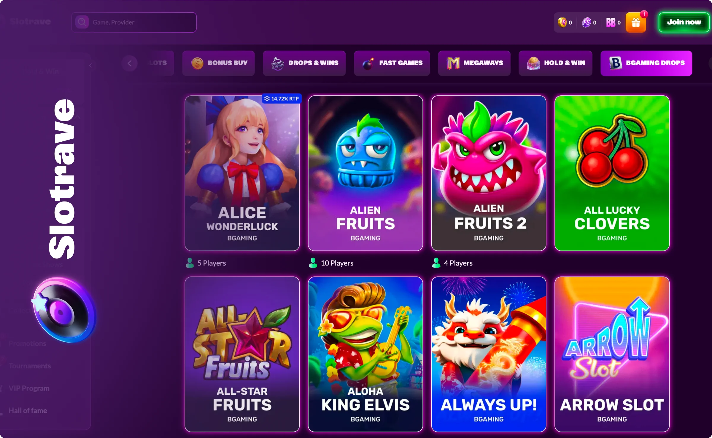 Slotrave casino platform
