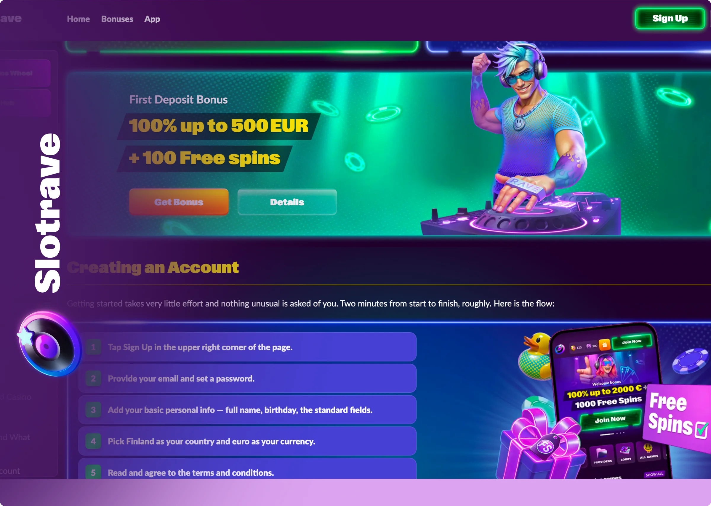 Slotrave online